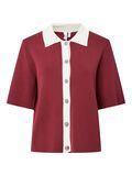 YAS YASLORO 4 KNITTED CARDIGAN, Tibetan Red, highres - 26037973_TibetanRed_1196097_001.jpg