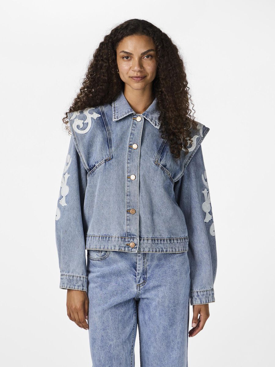 YAS KURTKA JEANSOWA, Light Blue Denim, highres - 26035805_LightBlueDenim_003.jpg