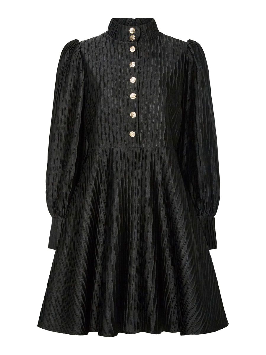 Product carousel image - YASRIPPLE MINI DRESS, Black | 2