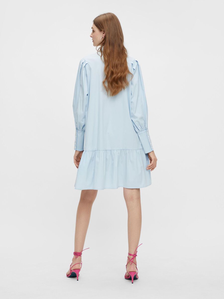 YAS YASMIGGER KORT KJOLE, Cashmere Blue, highres - 26022719_CashmereBlue_004.jpg