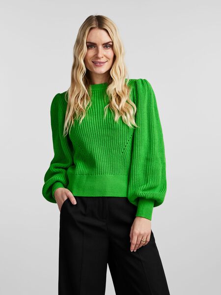 Y.A.S YASMATELLO PULL EN MAILLE, Classic Green, highres - 26026069_ClassicGreen_003.jpg