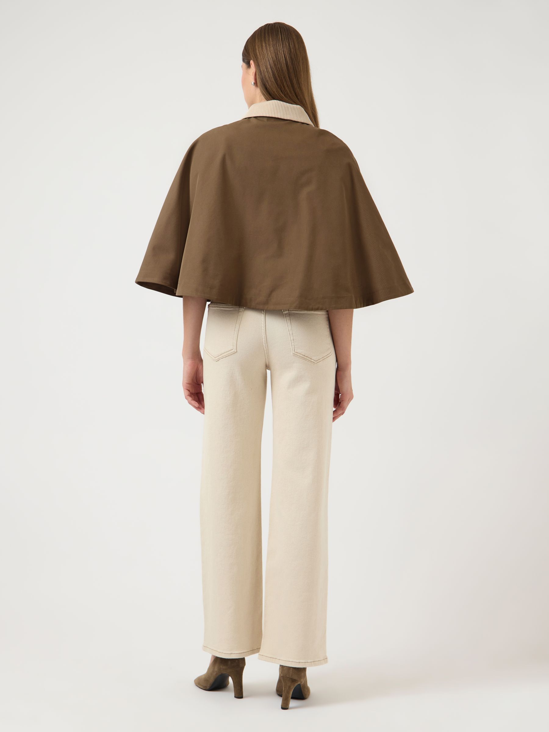 YASMALOMA SHORT TRENCHCOAT | Brown | YAS® Germany
