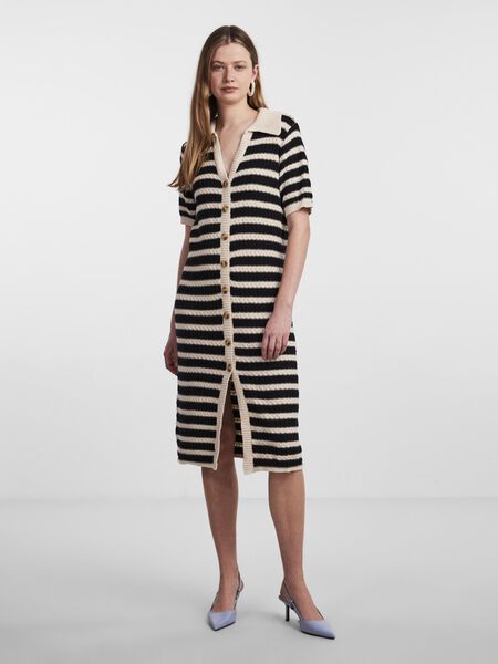 Y.A.S YASCROC KNITTED DRESS, Black, highres - 26030913_Black_005.jpg