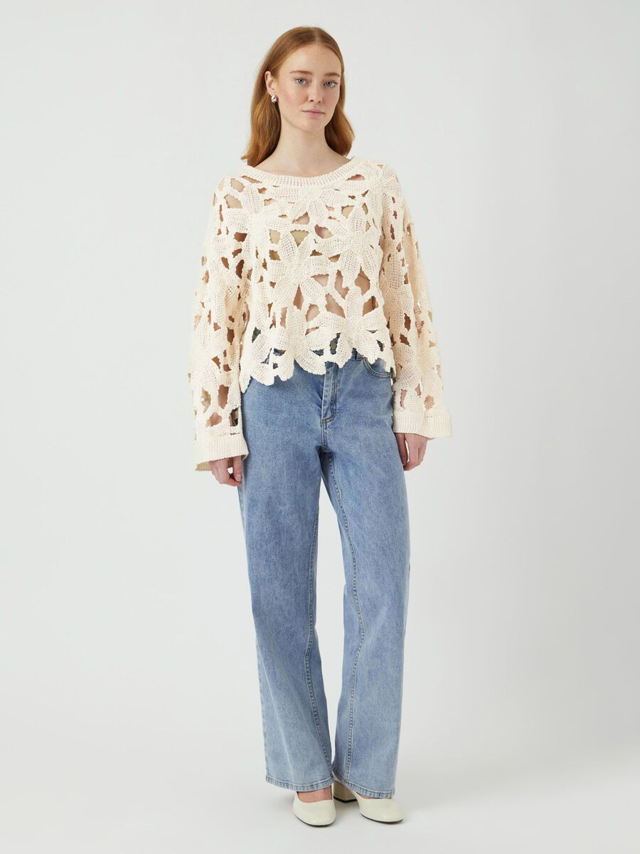 Carousel image - YASRUMA STRIKKET TOP, Birch | 4