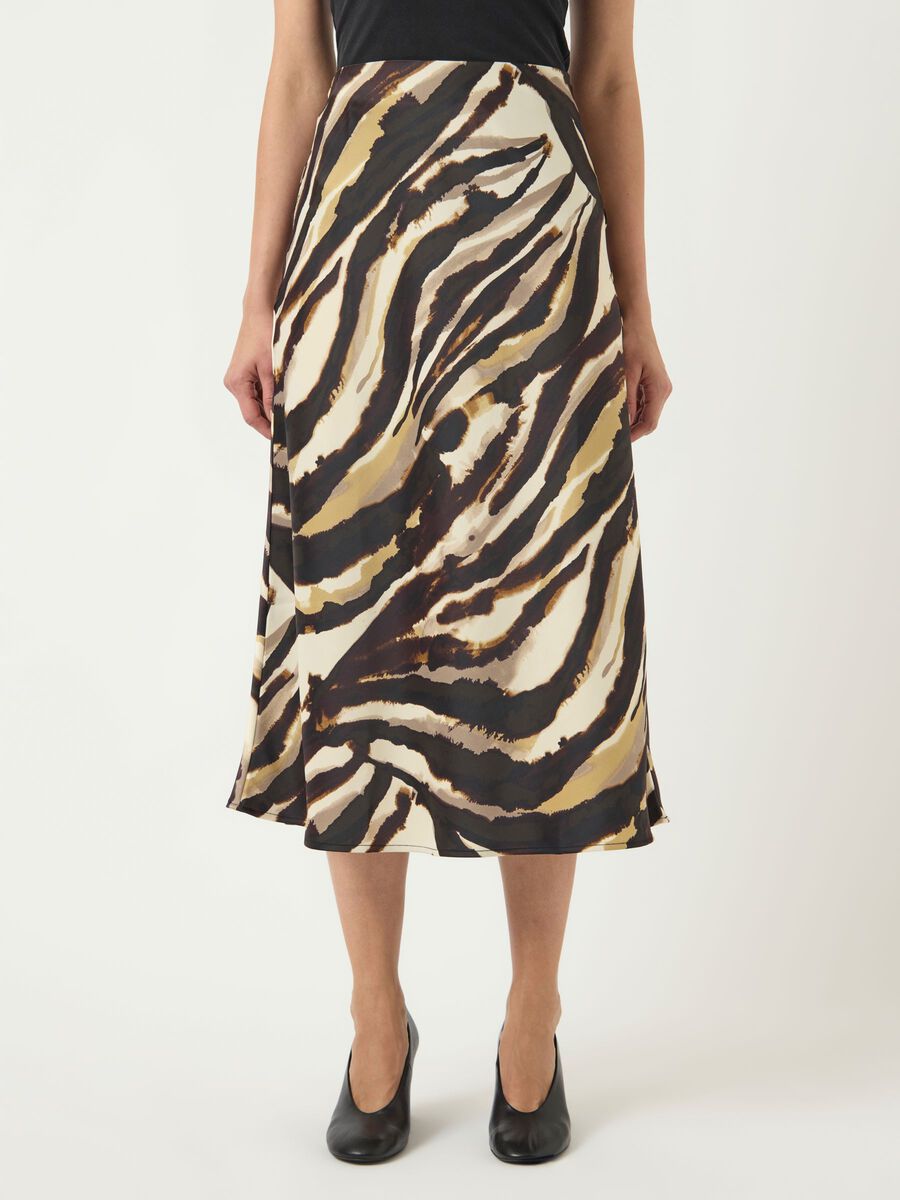 Carousel image - YASPELLA MIDI SKIRT, Sandshell | 1