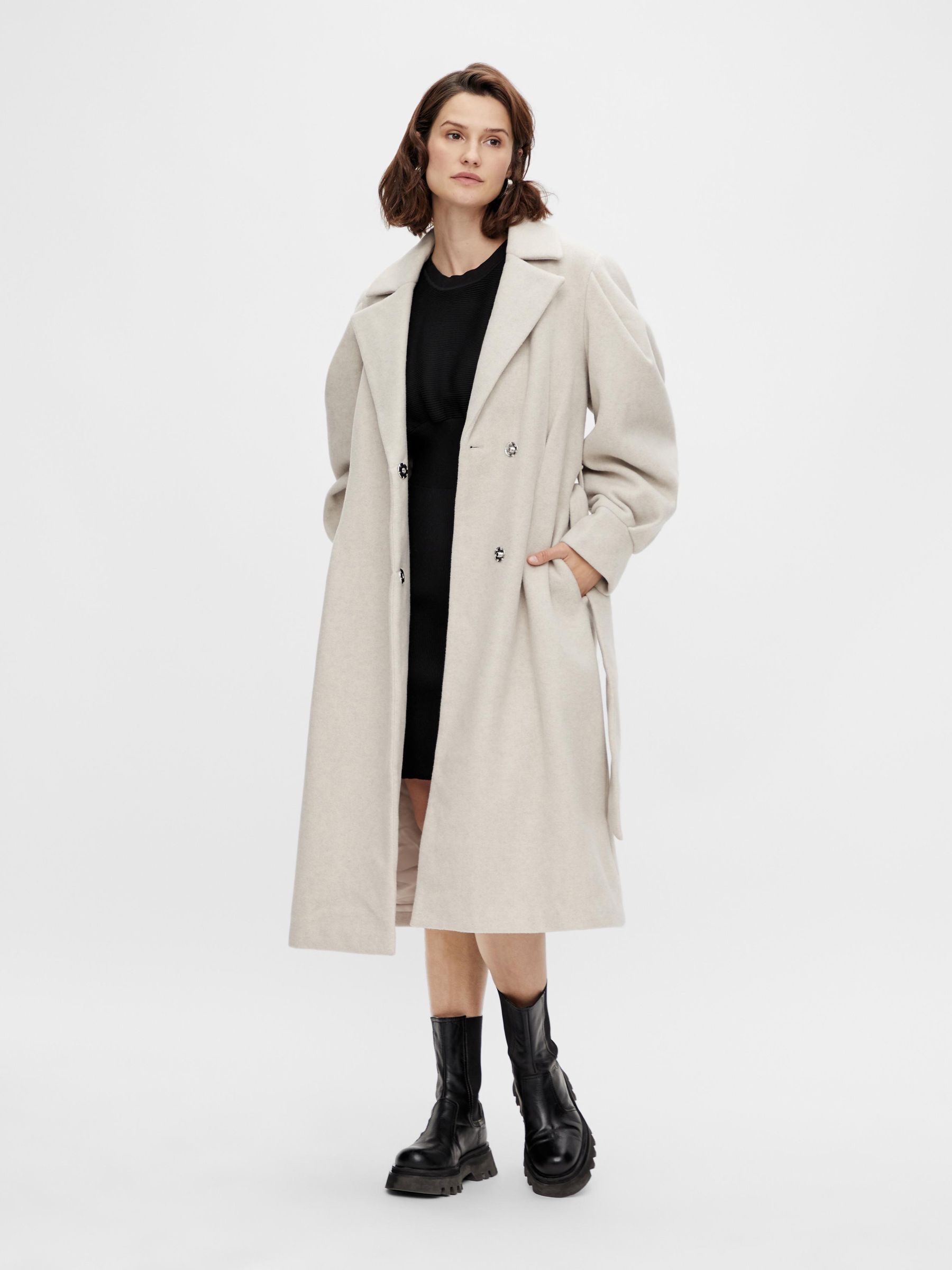 Silver cloud clearance trench coat