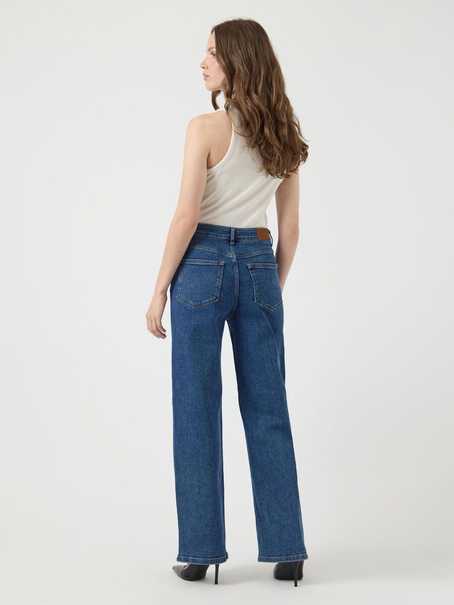 Product carousel image - YASROSIE HW SUORALAHKEISET FARKUT, Medium Blue Denim | 2
