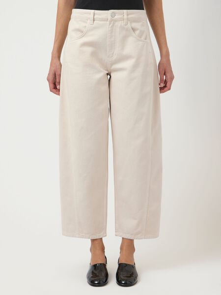 YAS YASCAMEA HW ANKLE BARREL FIT JEANS, Pristine, highres - 26042235_Pristine_003.jpg