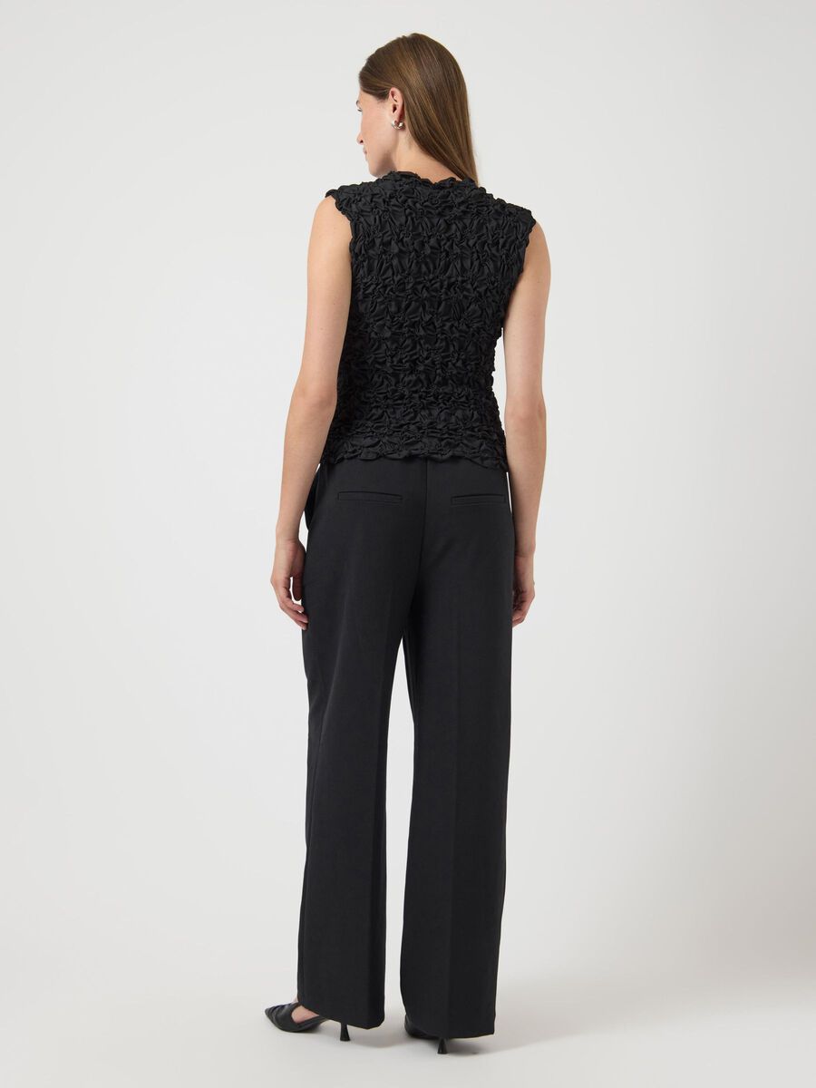 Carousel image - YASMERA SLEEVELESS TOP, Black | 2