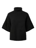 Product image thumbnail - YASEMILA STRIKKET PULLOVER, Black | 5