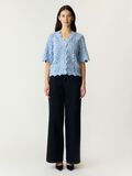 Product image thumbnail - YASVIENNA  KNITTED CARDIGAN, Skyway | 1