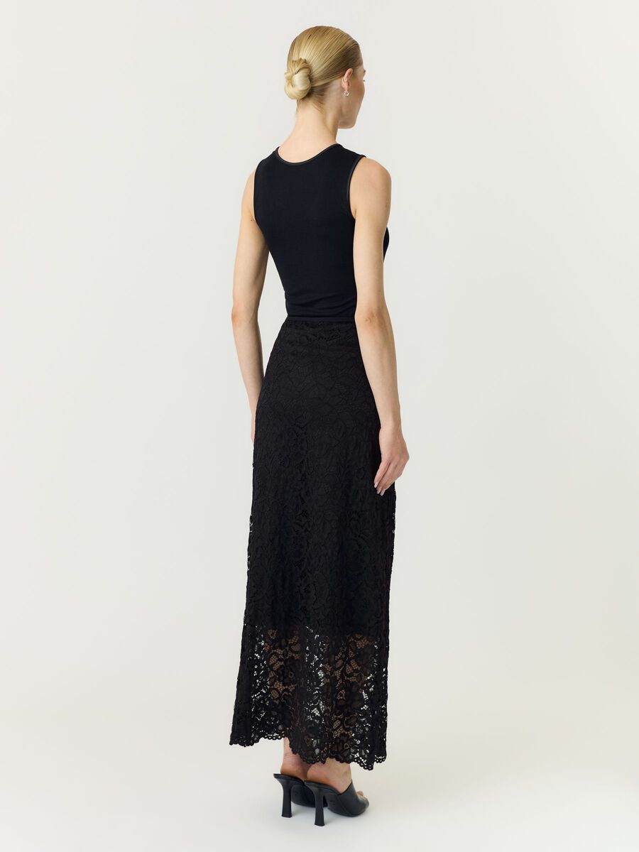 Carousel image 2 YASLACEY HW  MIDI SKIRT, Black