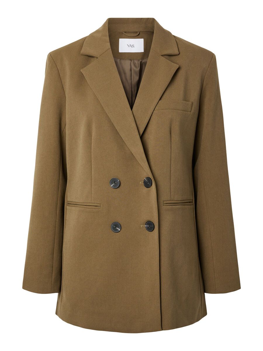 Product tile image YASLIKKA OVERSIZED BLAZER, Dark Olive 26030710_DarkOlive