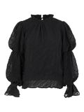 Y.A.S YASTRIVI BALLOON SLEEVE TOP, Black, highres - 26025161_Black_001.jpg