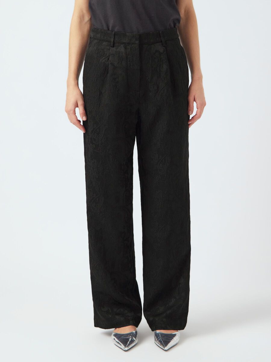 YAS YASRONJA PANTALONES DE CINTURA ALTA, Black, highres - 26035780_Black_003.jpg