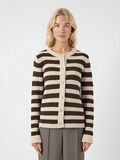 Product image thumbnail - YASSIRONI STRICKJACKE, Chocolate Brown | 1