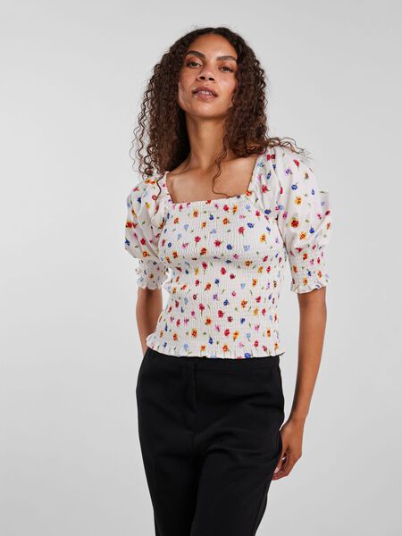 Y.A.S YASGARDENLY SMOCK TOP, Bright White, highres - 26027937_BrightWhite_960534_003.jpg