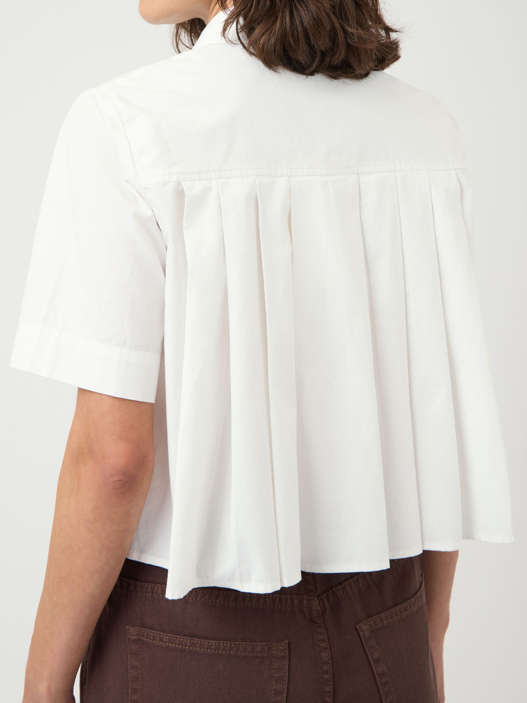 YASSKYMA SHORT SHIRT | White | YAS® Belgium