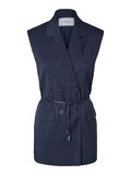 Product image thumbnail - YASSHIMMA GILET, Navy Blazer | 6