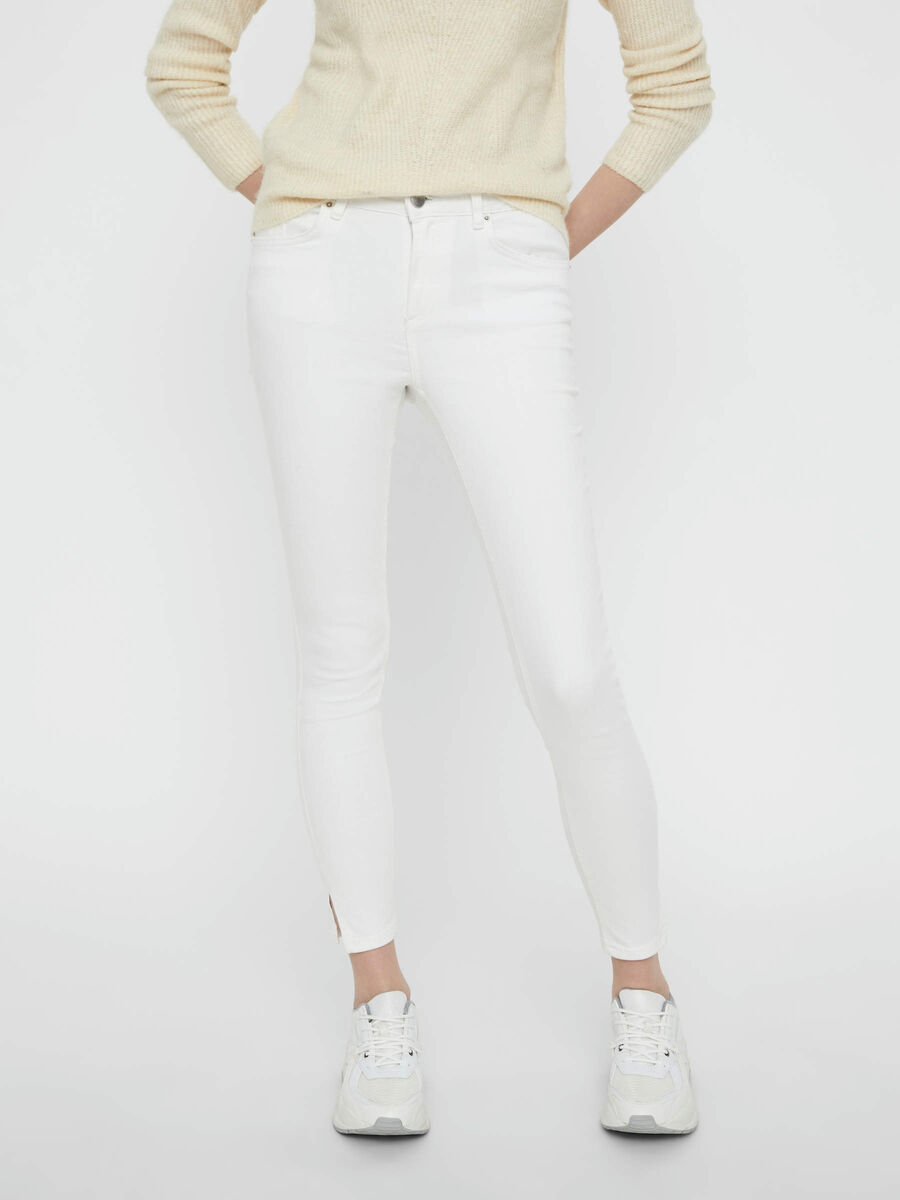 Pieces JEANS SKINNY FIT, Bright White, highres - 17095888_BrightWhite_003.jpg