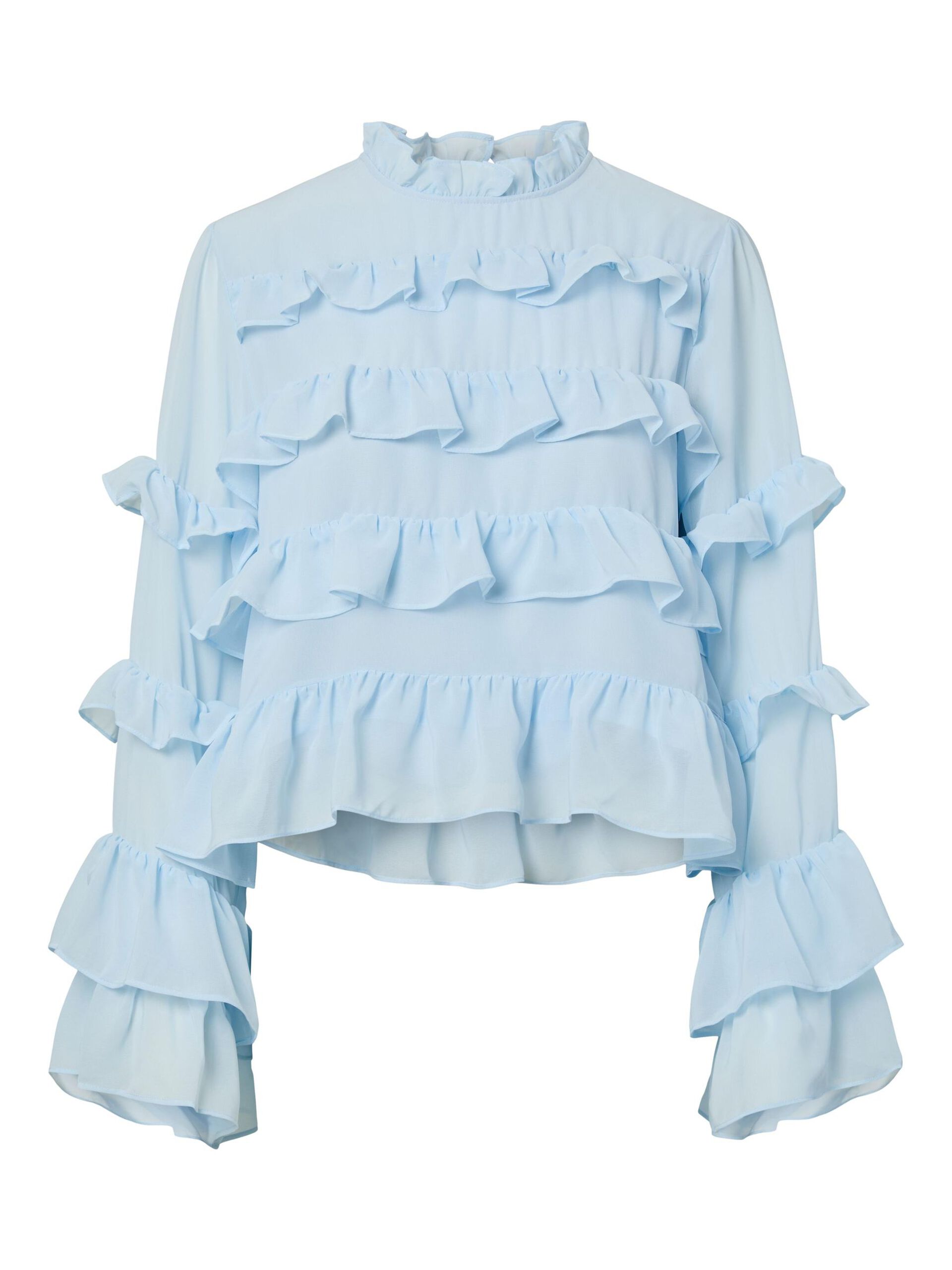 Carousel image - YASZERA LONG SLEEVED TOP, Ice Water | 6