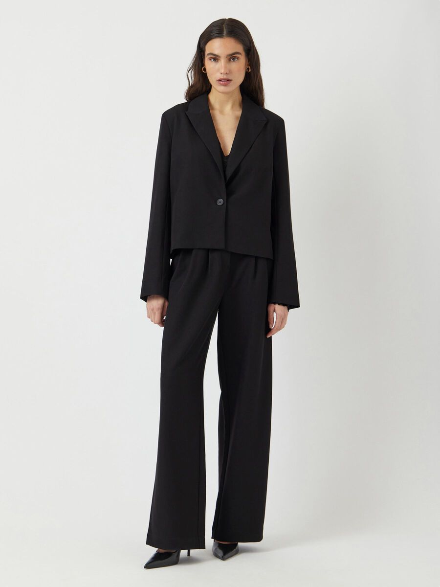 Carousel image - YASDAKOTA CROPPED BLAZER, Black | 4