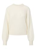 Product image thumbnail - YASJOHI WOOL BLEND KNITTED PULLOVER, Pristine | 5
