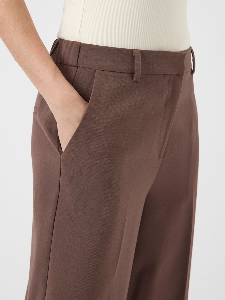 Carousel image - YASLIKKA HOSE MIT WEITEM BEIN, Chocolate Brown | 3