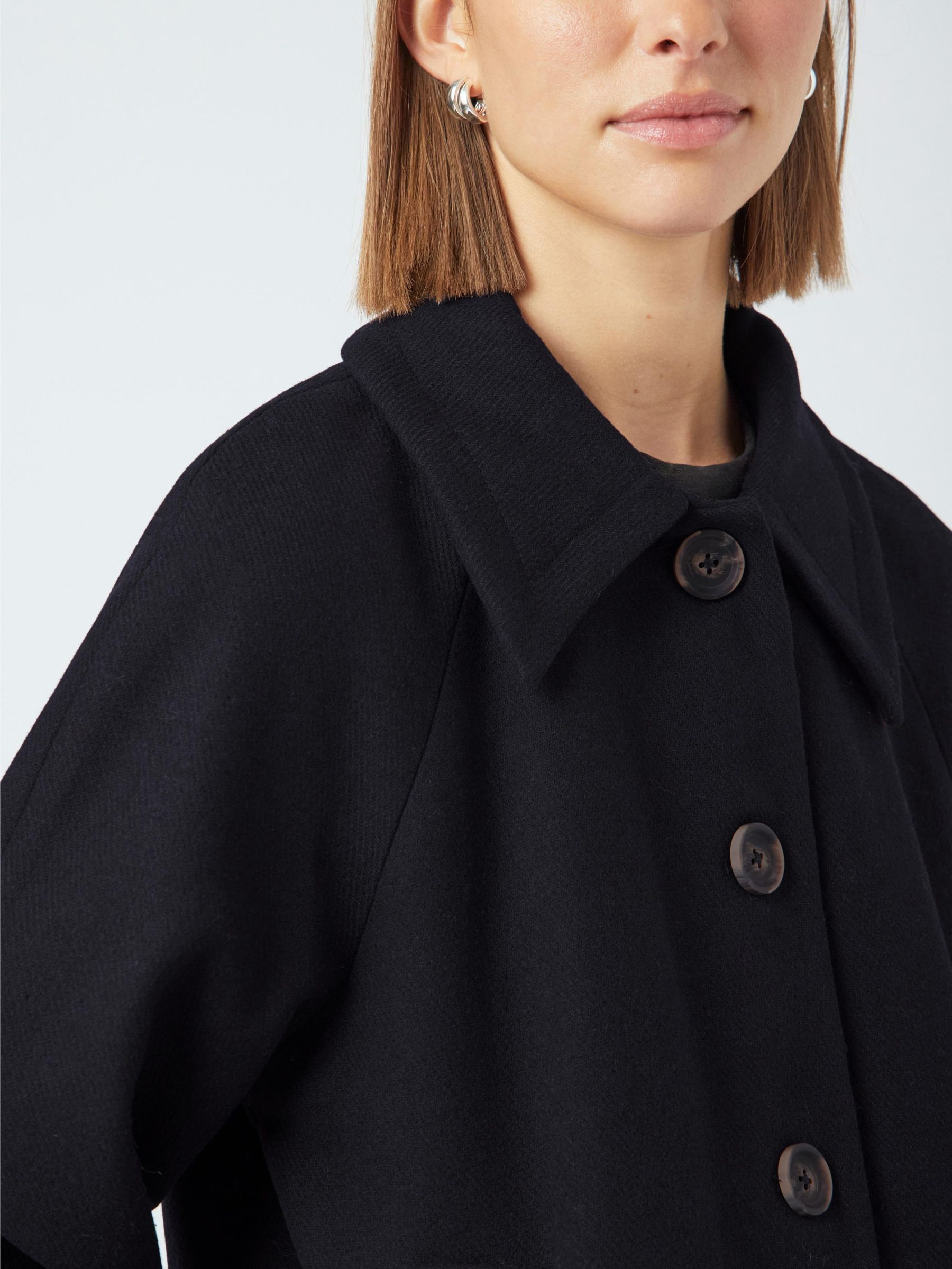 YASQUARTZ COAT | Black | YAS® UK