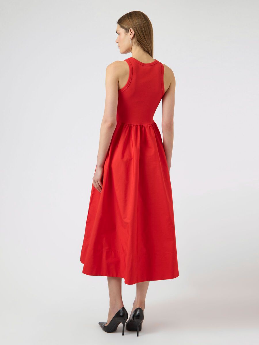 Carousel image - YASMIRI  MIDI DRESS, Fiery Red | 2