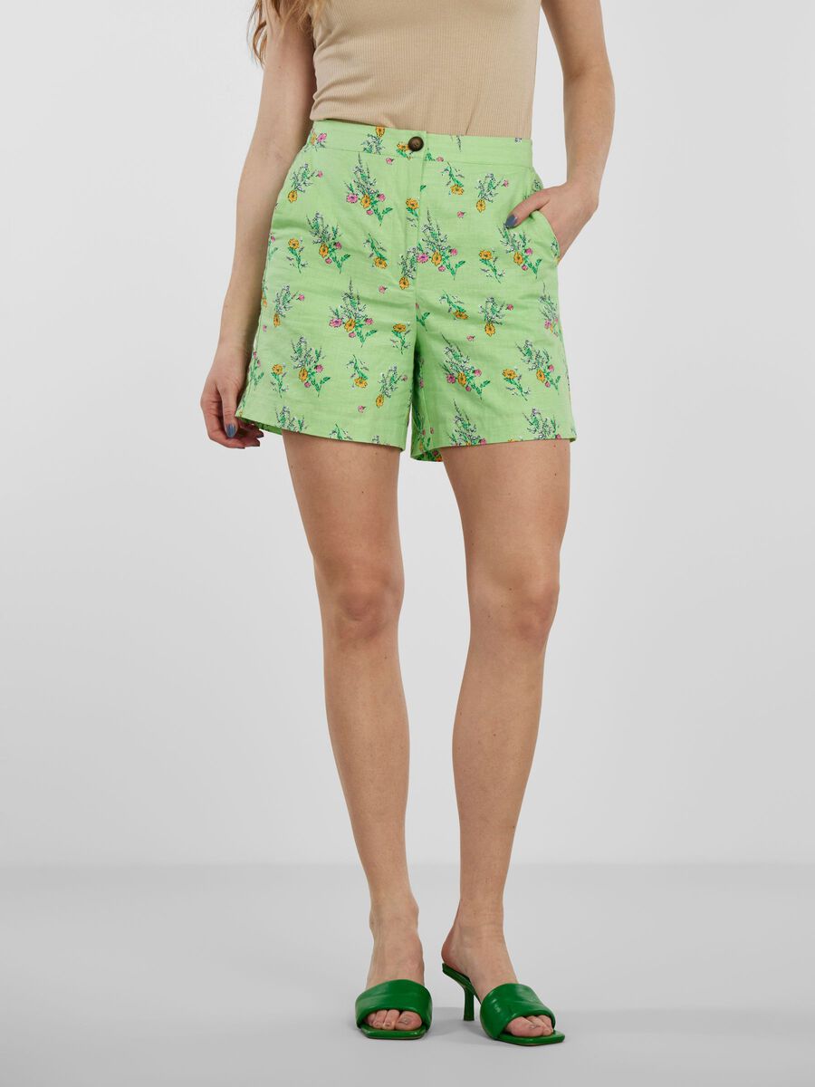 Y.A.S YASMEADOWFIELD SHORTS, Opaline Green, highres - 26029783_OpalineGreen_1017368_003.jpg