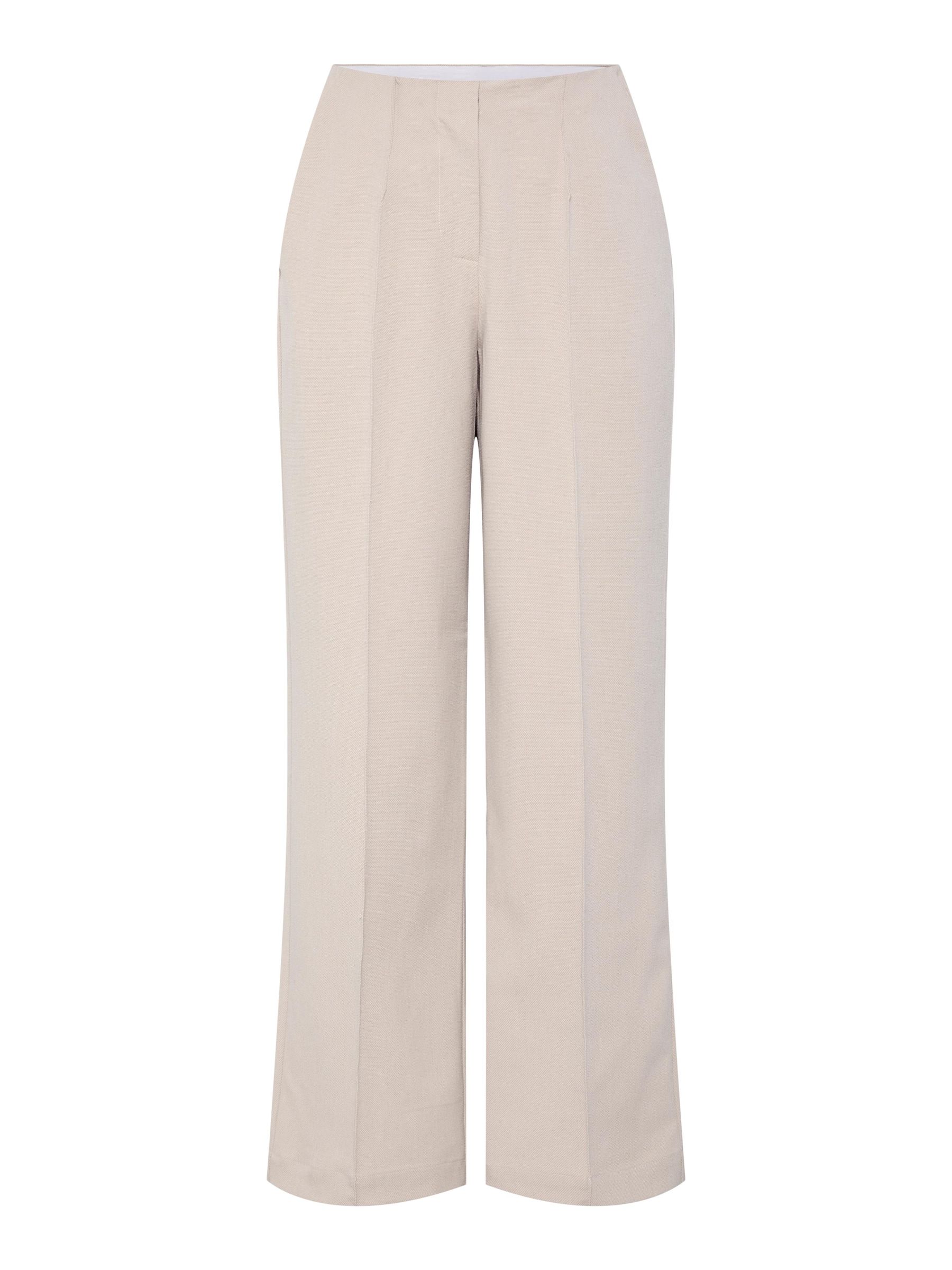 YASREEMAJ HIGH WAISTED TROUSERS | Grey | YAS® UK