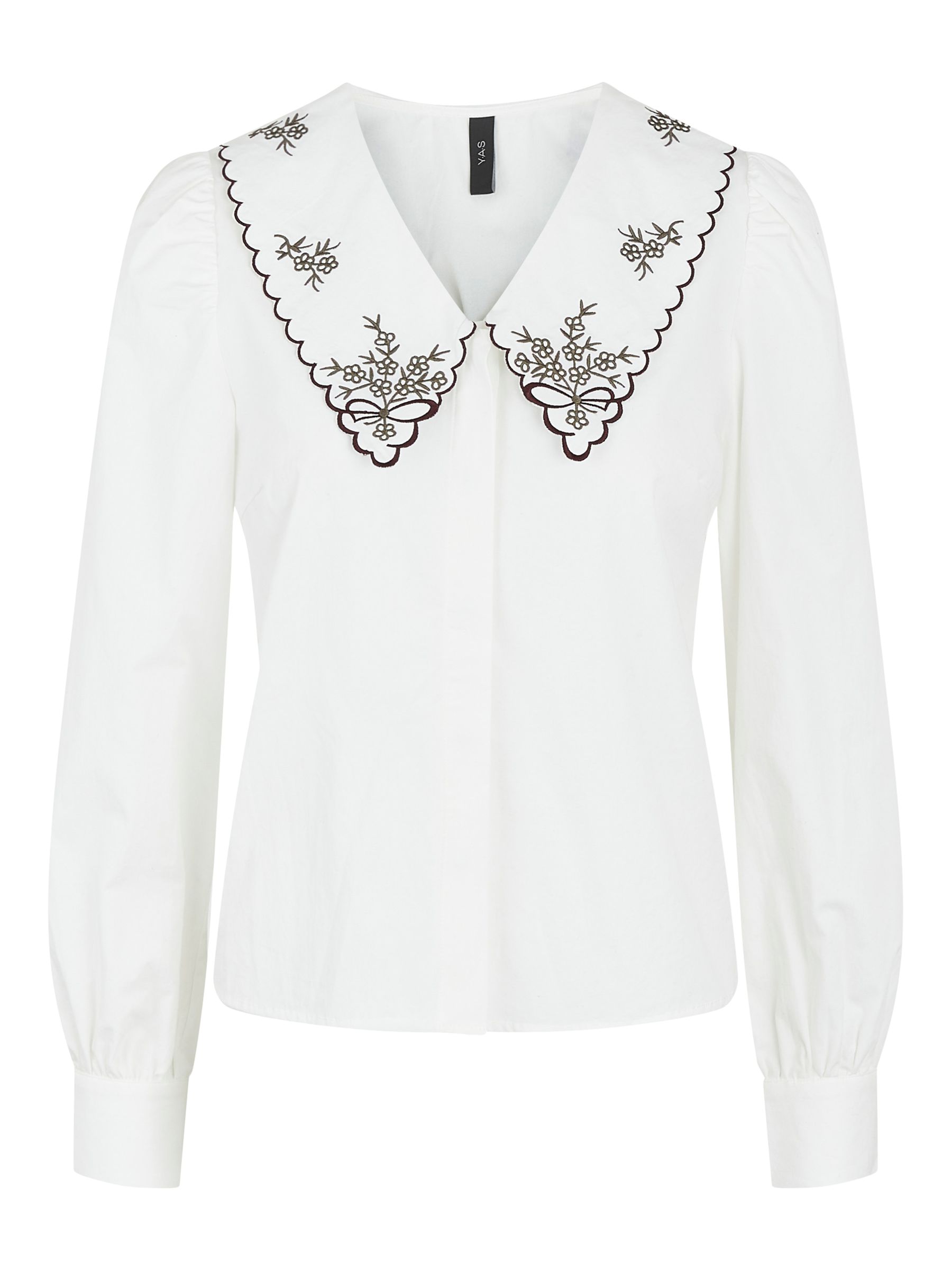 YASLINE LONG SLEEVED SHIRT | White | YAS® Switzerland