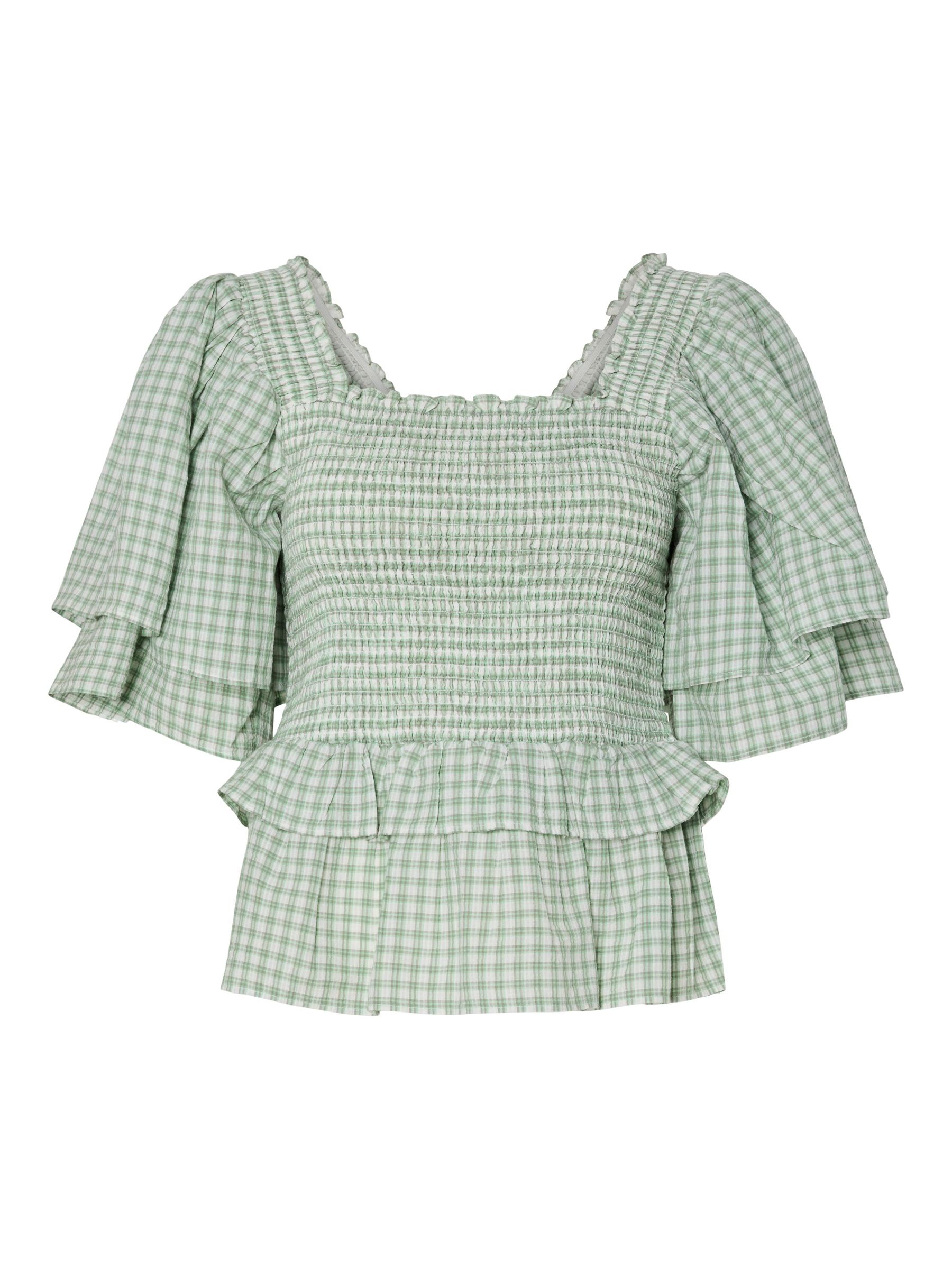 YASSEFERA 2/4 SMOCK TOP | Green | YAS® Norway