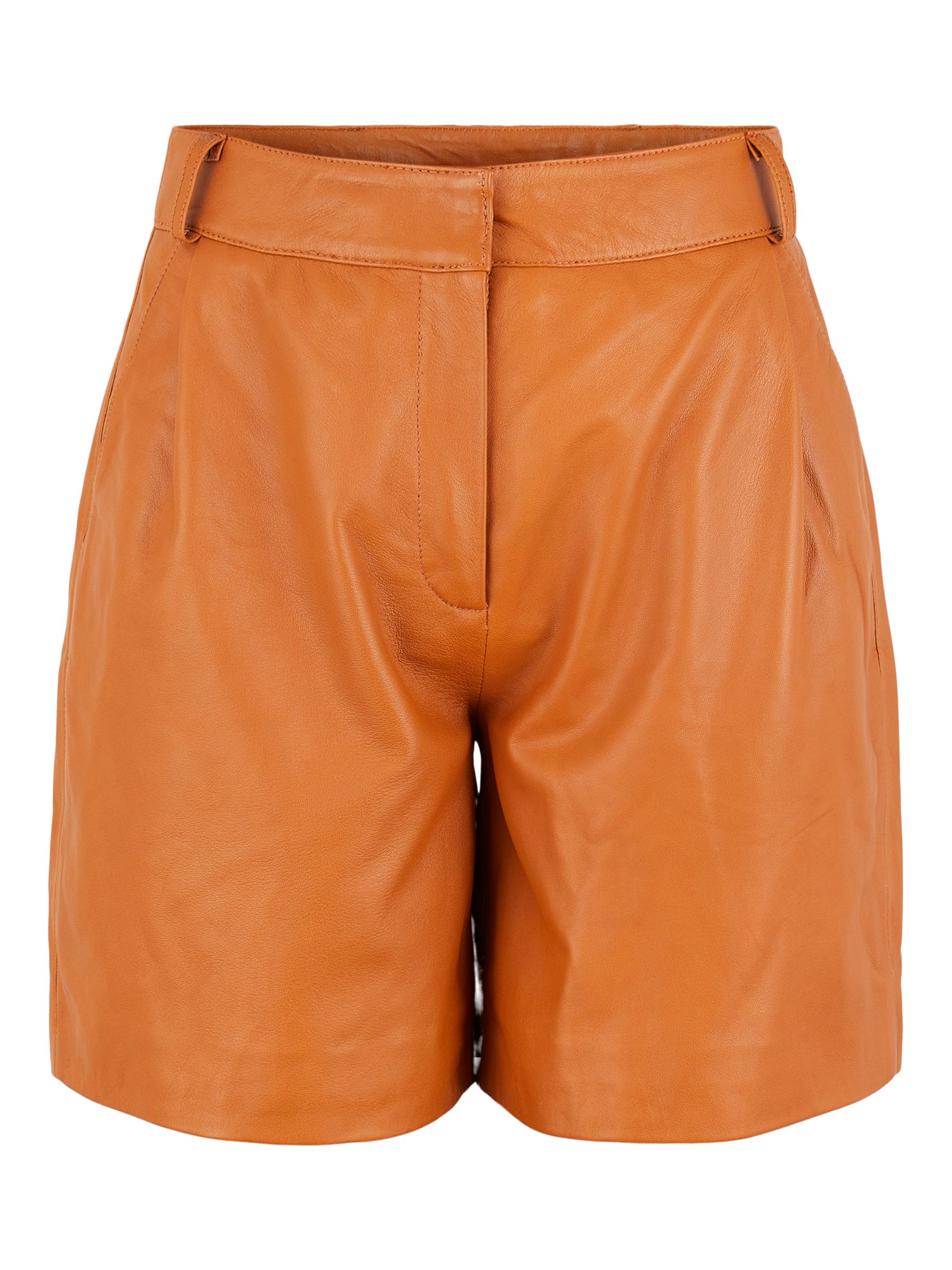 Yasmena leather shorts | Y.A.S