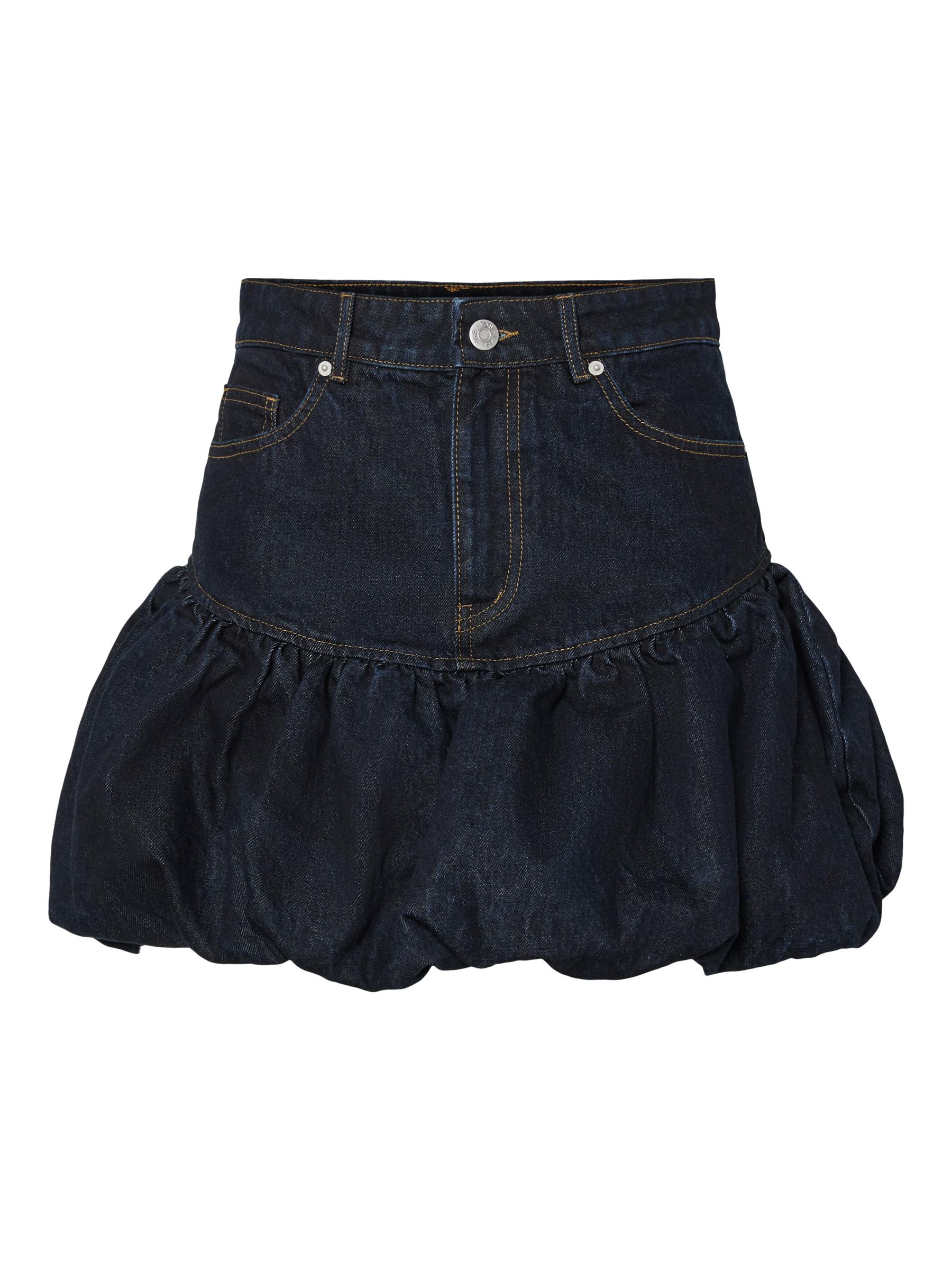 YASBROOKE DENIM BUBBLE MINI SKIRT | Blue | YAS® Germany YASBROOKE DENIM BUBBLE MINI SKIRT | Blue | YAS® Germany