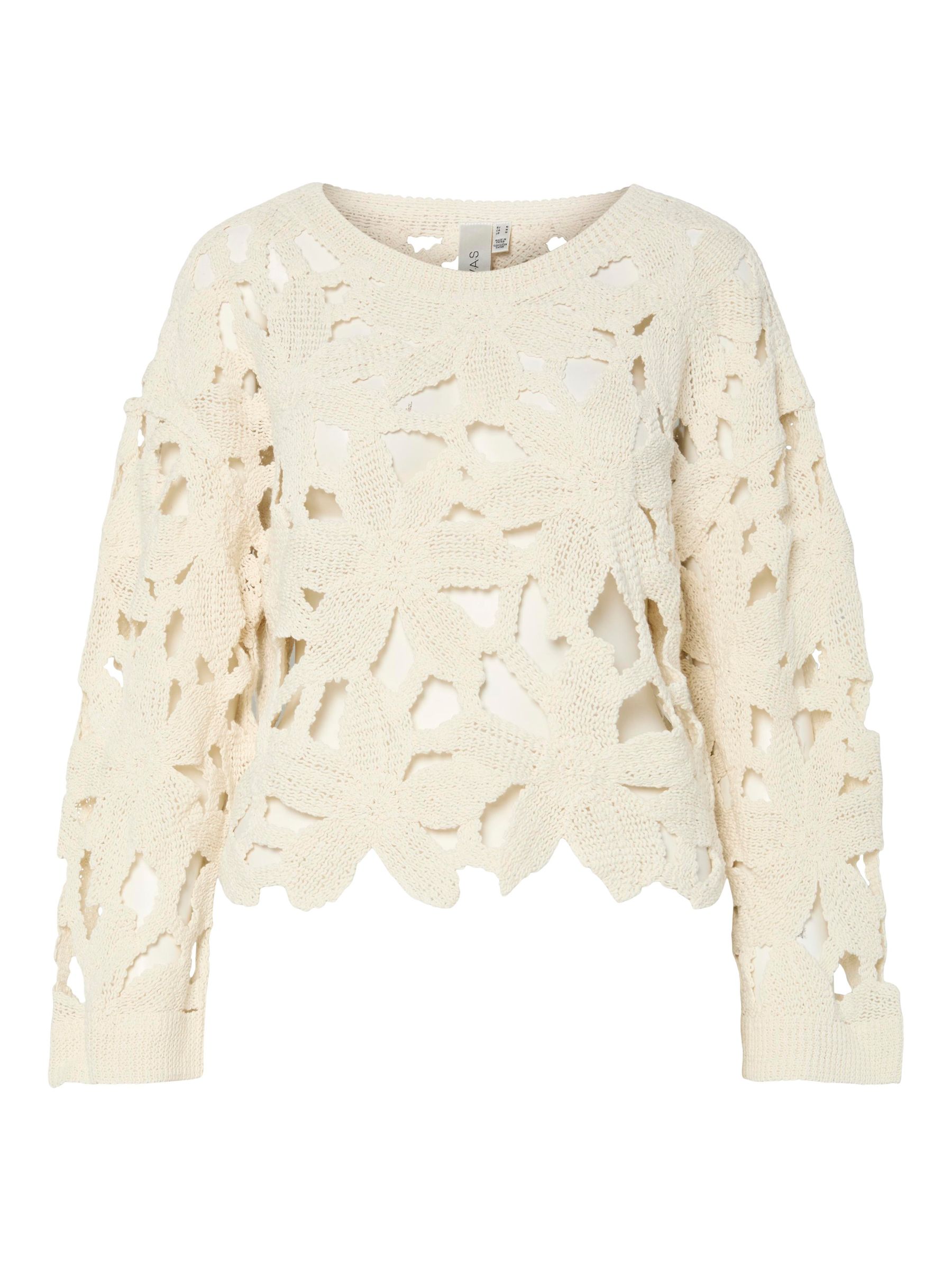 YARA TEXTURED SUPER-STRETCH FINE KNIT HIGH NECK TOP