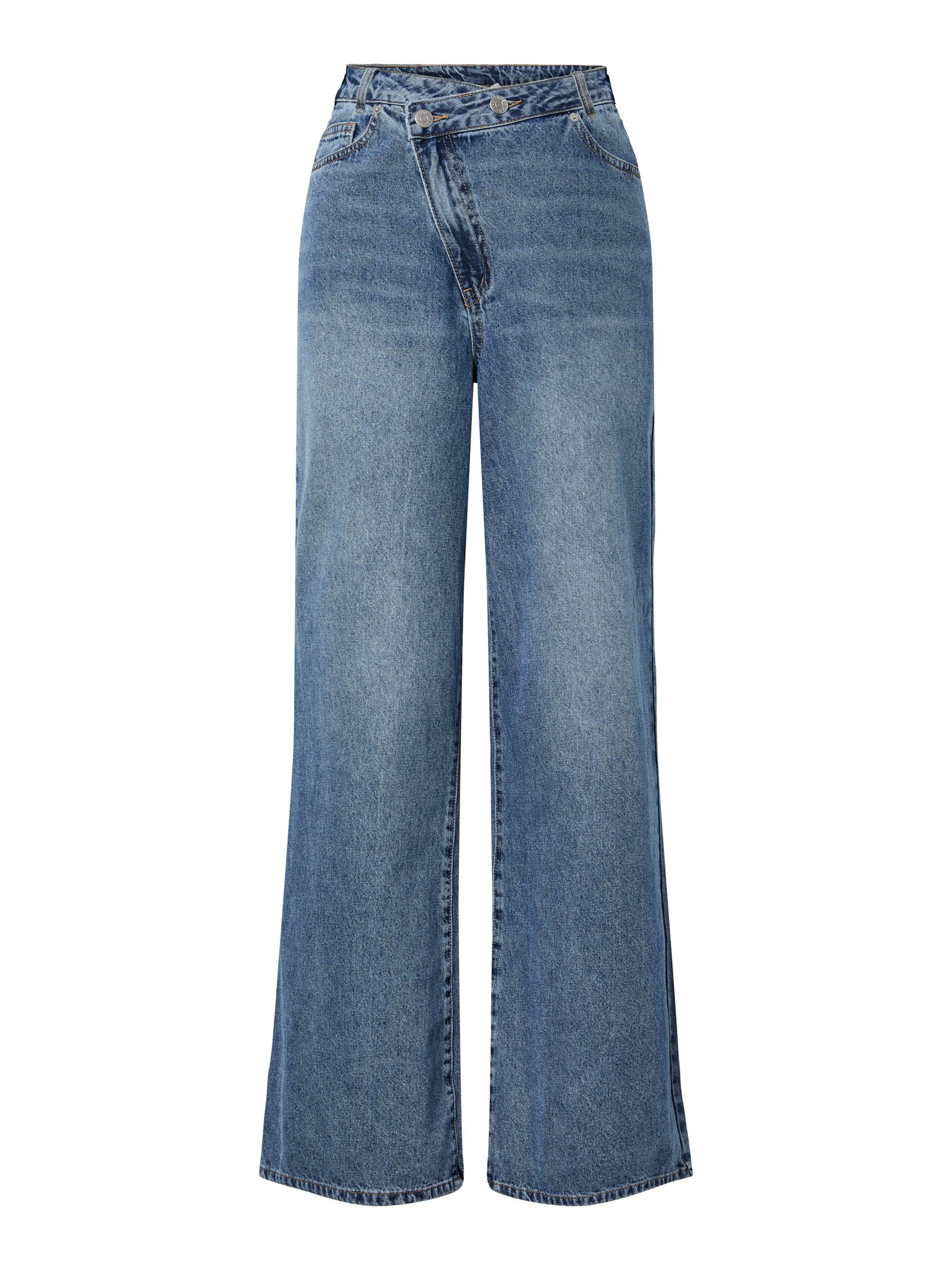 パンツ VERSION OF YOU Adjustable Denim YASUVA HW WIDE LEG JEANS | Blue | YAS® Finland