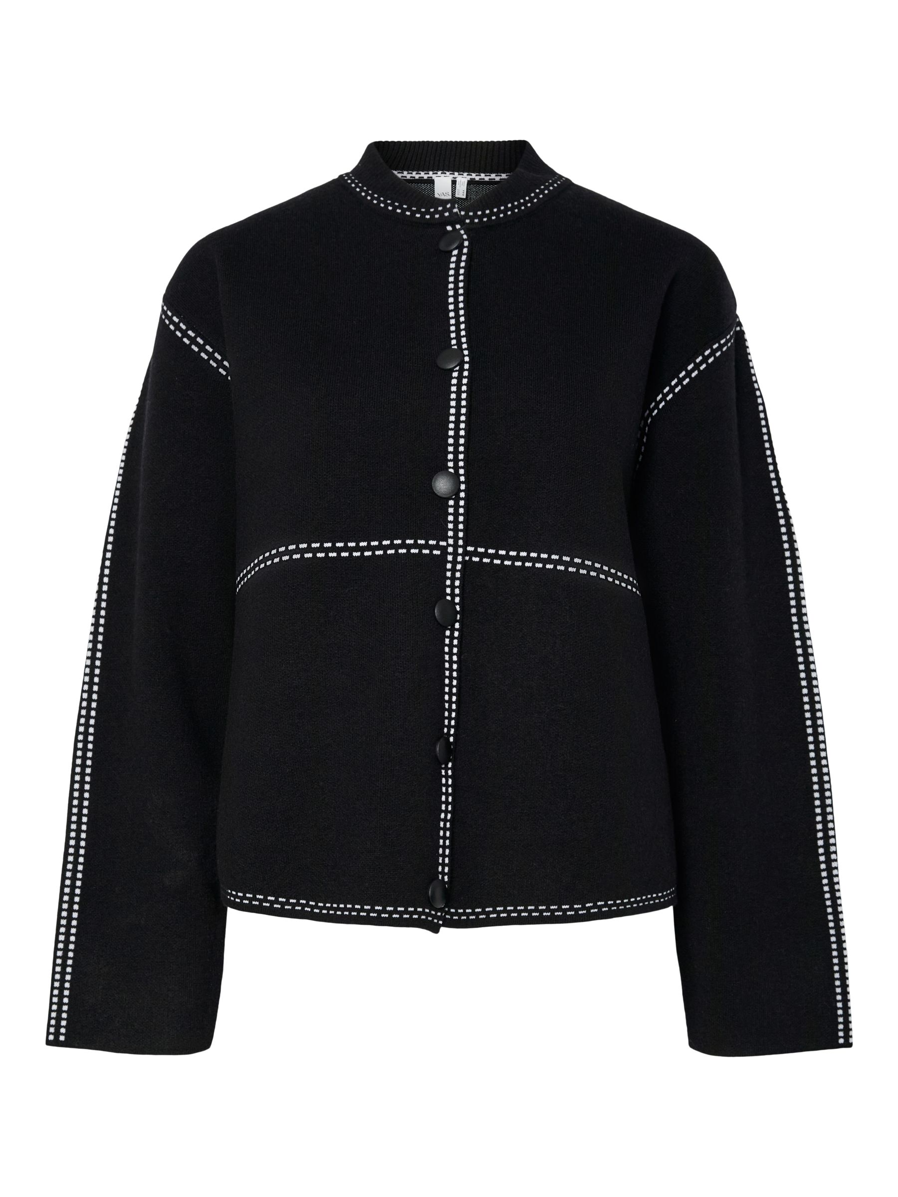 YASJENA KNITTED CARDIGAN | Black | YAS® Sweden