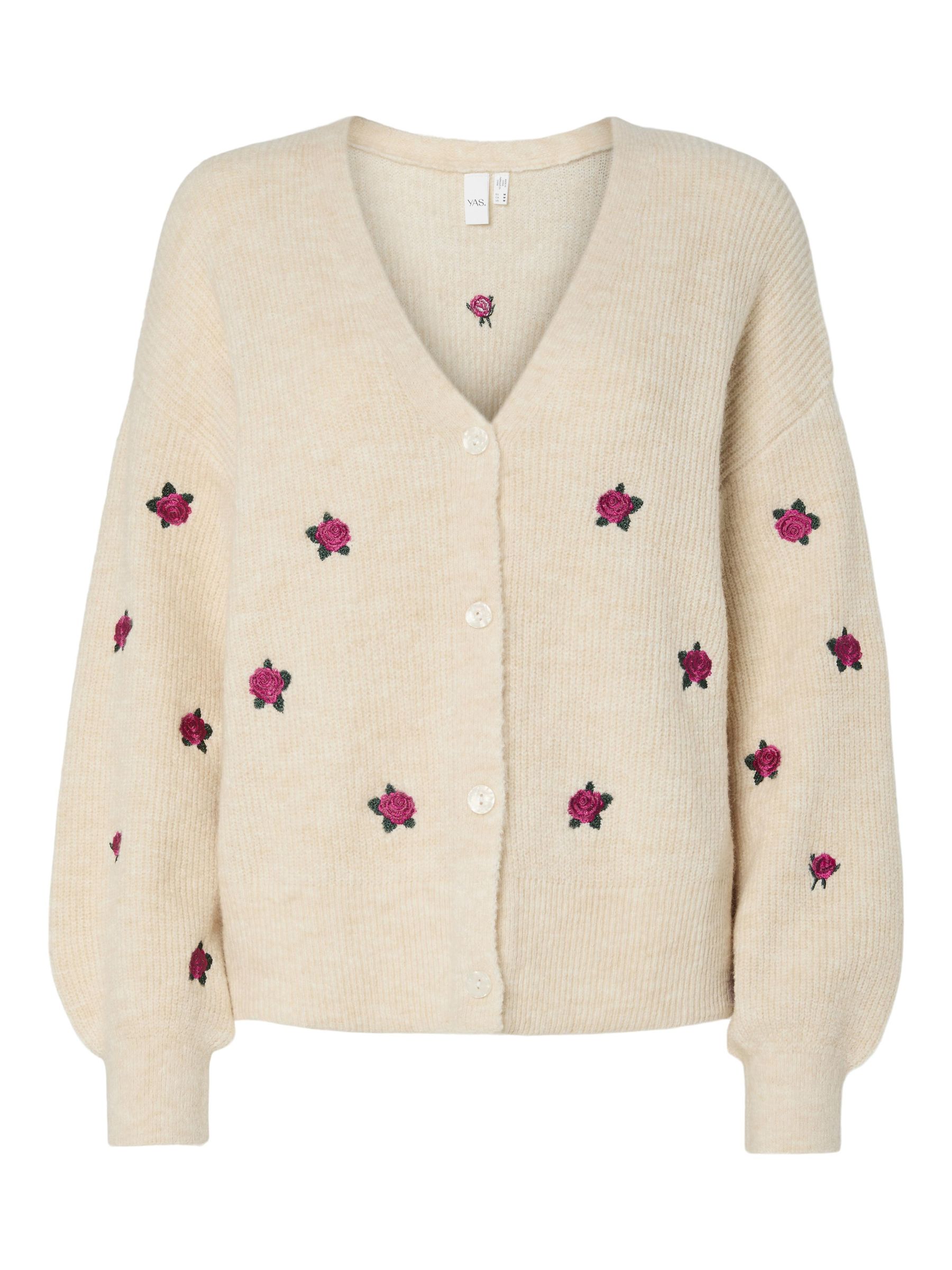 YASFLEUR CARDIGAN | Grey | YAS® Germany