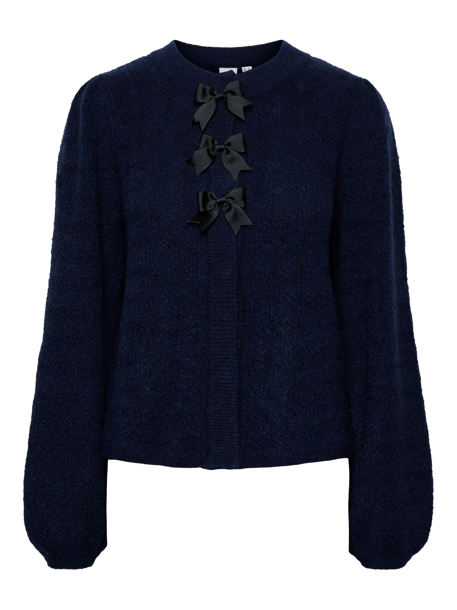YASBONSA KNITTED CARDIGAN | Blue | YAS® UK