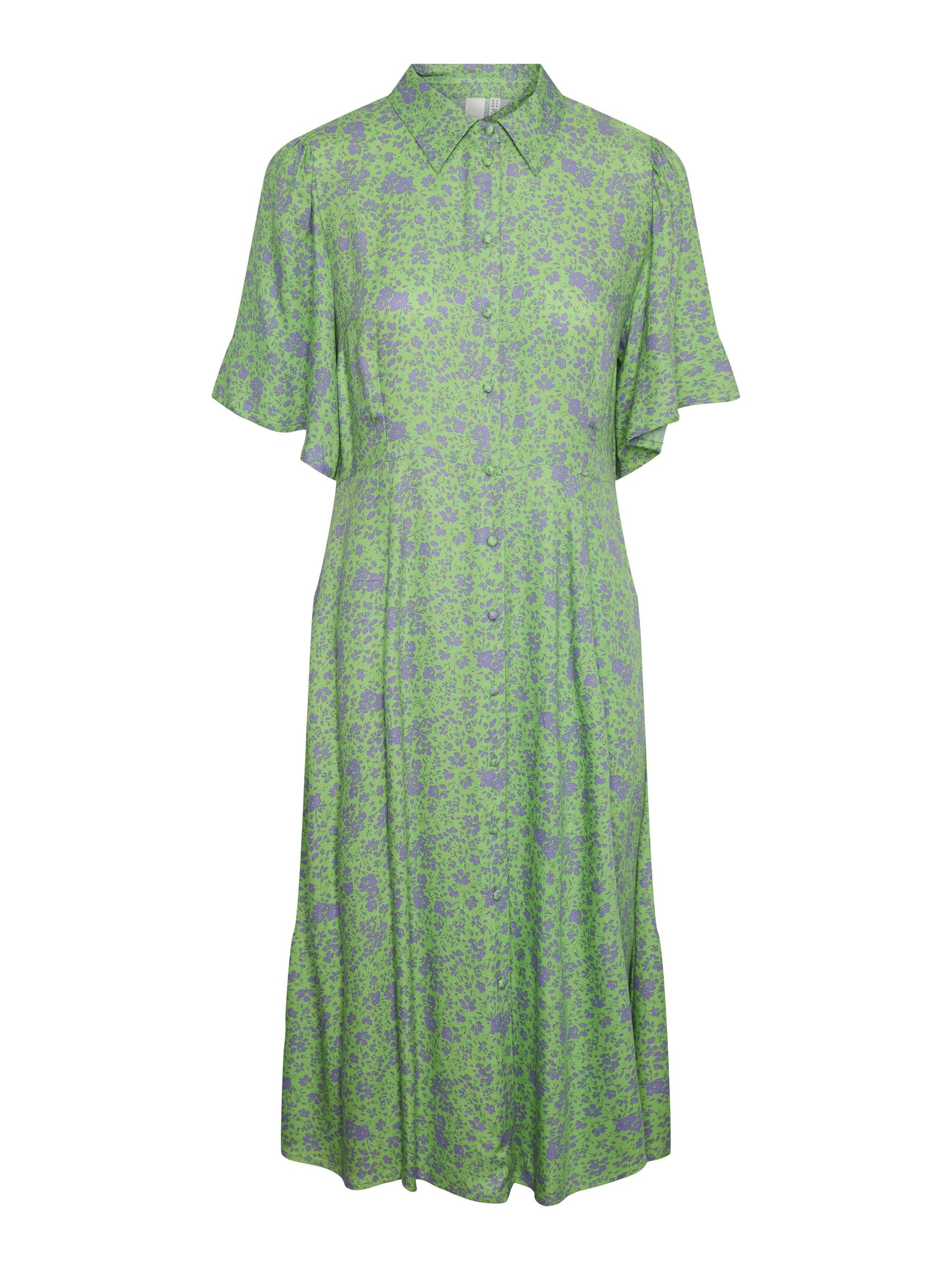 Whistles ditsy blossom clearance midi shirt dress