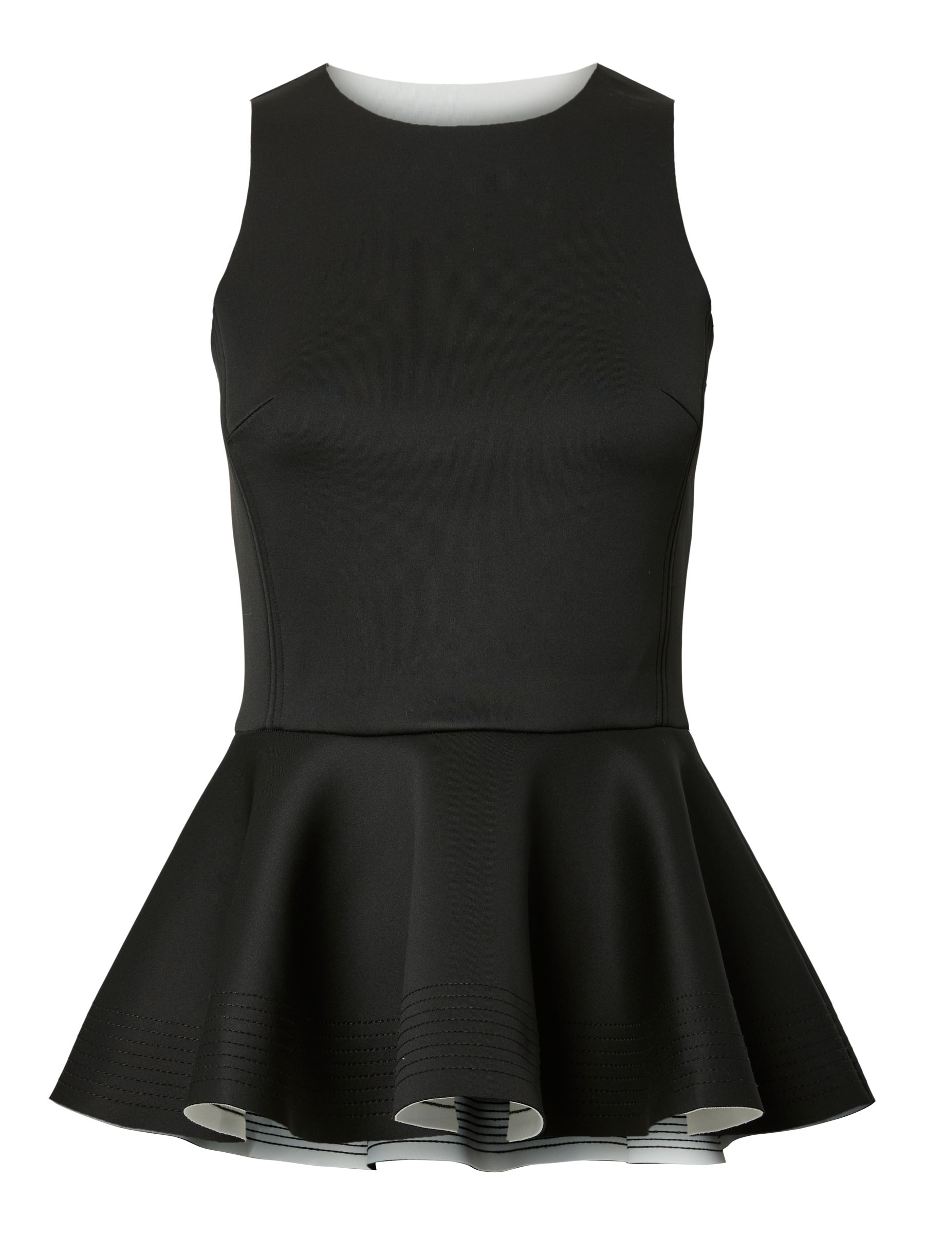 YASNAOMI SLEEVELESS TOP | Black | YAS® UK